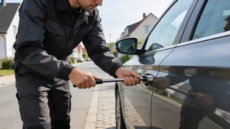 Autoöffnung Alsbach Hähnlein – Monteur öffnet Fahrzeugtür zerstörungsfrei